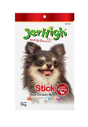JerHigh 狗小食 Jer03-70g 純雞肉條 70g