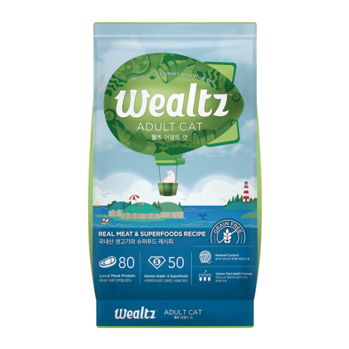 Wealtz 維爾滋 [WCK5243] - 成貓配方 - 鮮雞肉、超級食物 1.2KG