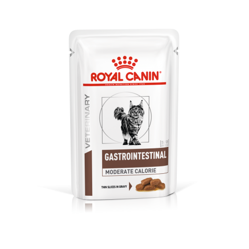 Royal Canin - Gastro Intestinal Moderate Calorie(GIM35)獸醫配方貓濕包-85克 x 12包 [2818500]