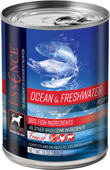 ESSENCE ESD-OFF 藍海精選犬隻罐頭 (鯡魚+沙甸魚+鯖魚及三文魚) 13oz