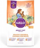 斷貨 可預訂未知返貨期 Halo - 成貓-雞肉及雞肝配方 貓乾糧 10lb [35220]