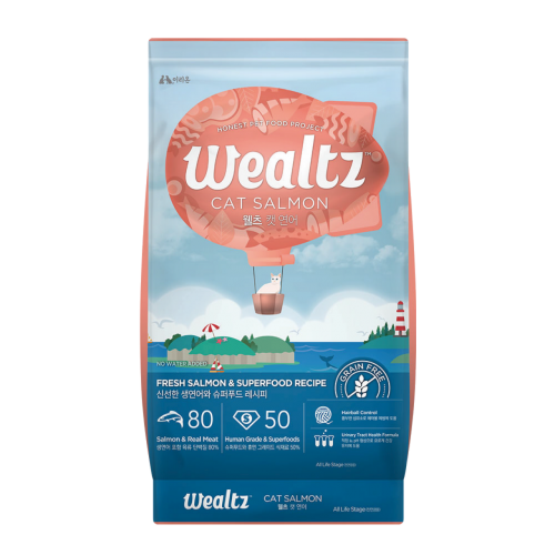 Wealtz 維爾滋 [WCK6324] - 全貓配方 - 鮮三文魚、超級食物 6KG