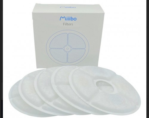 Miiibo Drink Mini 無線供電貓咪飲水機 濾芯套裝(5片裝)