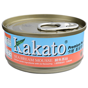 Kakato 709 鯛魚慕絲 貓犬用罐頭 70G