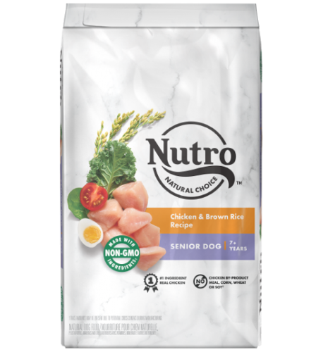 Nutro 高齡犬糧 雞肉及全糙米配方 13磅 (new)