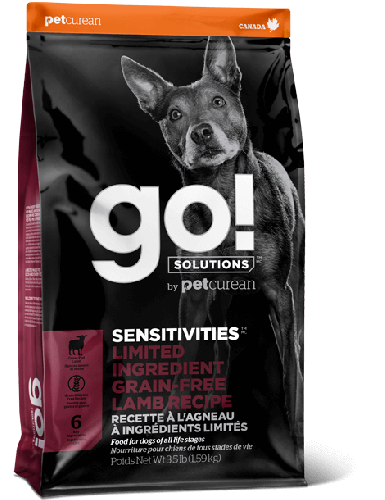 GO! SOLUTIONS 低敏美毛系列 羊肉狗糧配方 22 lb [005753]