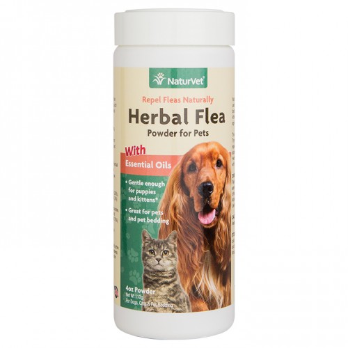 NaturVet Herbal Flea Powder 草本天然殺蚤乾洗粉 4oz