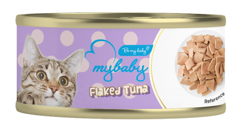 Be My Baby 濕貓糧 [A15] Flaked Tuna 吞拿魚塊 85g x 24罐原箱優惠