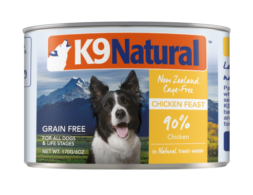 K9 Naturals  [K9-C -C170] - 雞肉盛宴 主食狗罐頭 170g