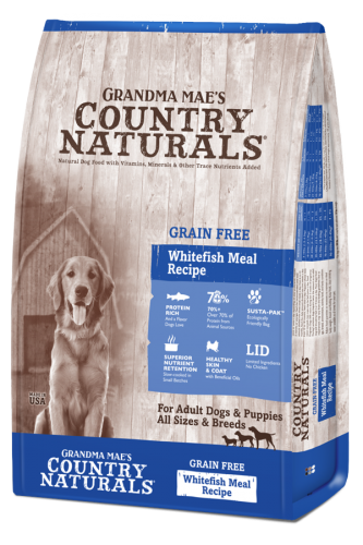 Country Naturals CN0124 - 無穀物全犬種三文魚白鮭魚配方 12lb (白底藍)
