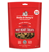 Stella & Chewy's [TRT-BH-3] - 凍乾生內臟小食系列 - 牛心 3oz