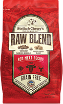 Stella & Chewy's [SCRB001]- 低溫烘焙狗乾糧+凍乾生肉粒-紅肉配方 03.5LB