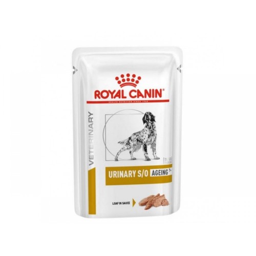 Royal Canin - Urinary S/O Ageing 7+ 獸醫配方 袋裝狗濕糧-85g x 12包 [2738601]