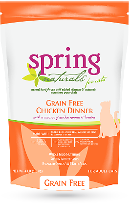 Spring Naturals 曙光全天然無穀物貓糧雞肉配方 1.8kg [SN-08218]