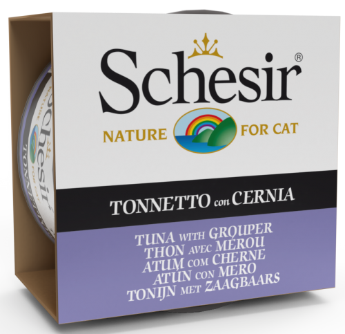 SchesiR 270 無穀物系列 吞拿魚+石斑(Grouper)貓罐頭 70g [SCH172709] x 14罐原條優惠