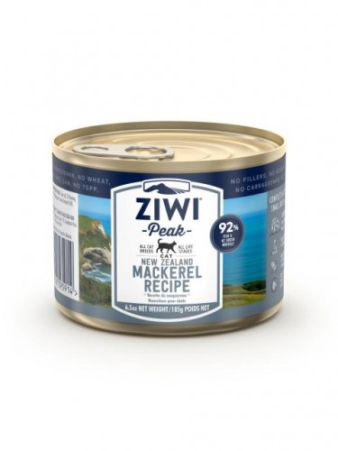 ZiwiPeak巔峰 CCM185 鮮肉貓罐頭 - 鯖魚配方 185g 