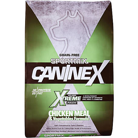 Sportmix Caninex 70310 活力家無穀物雞肉及蔬菜成犬配方 40lbs (綠灰黑)