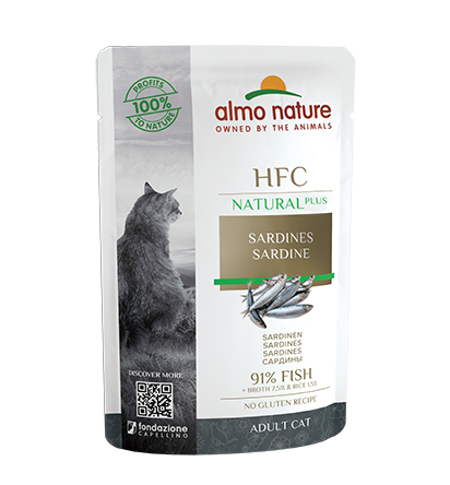 Almo Nature [4705] - Alternative 沙丁魚 袋裝濕貓糧 55g