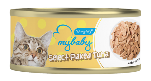 Be My Baby 濕貓糧 [A14] Select Flaked Tuna 精選吞拿魚塊 85g