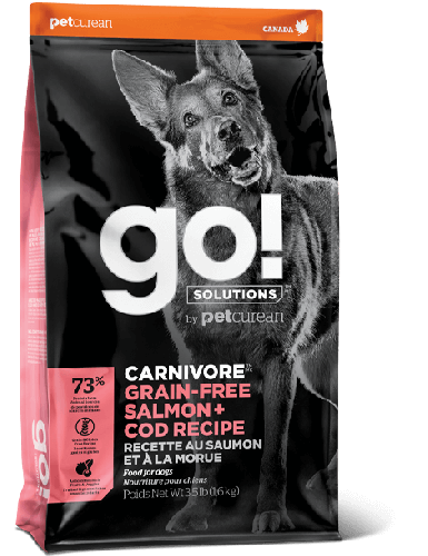 GO! SOLUTIONS 活力營養系列 無穀物三文魚+鱈魚狗糧配方 03.5 lb [005210]