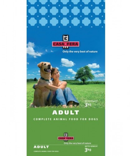 Casa Fera 加莎全天然黑酵母狗糧 成犬配方 03kg [DA1]