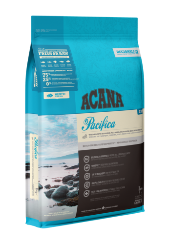 ACANA Pacific Cat 傳承 地域素材 太平洋貓 貓糧 01.8kg (新舊包裝隨機發貨) [ACP18K]