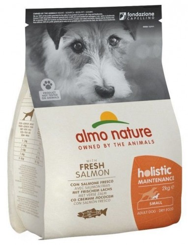 Almo Nature 狗乾糧 [715] Holistic 小型犬乾糧 - 三文魚 2kg