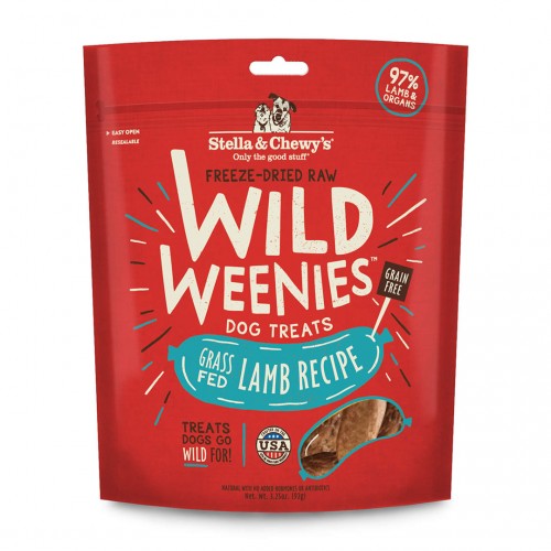 Stella & Chewy's [WW-LM-3.25]- Wild Weenies  凍乾香腸小食系列 草飼羊配方 3.25oz