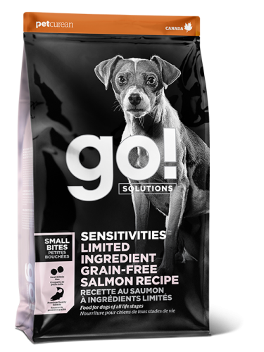 GO! SOLUTIONS 低敏美毛系列三文魚小顆粒 狗糧配方 06lb [006637]