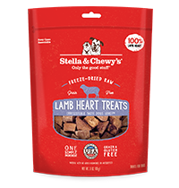 Stella & Chewy's [TRT-LH-3] - 凍乾生內臟小食系列 - 羊心 3oz