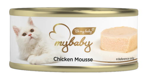 Be My Baby 濕貓糧 [A01] 雞肉慕絲 Chicken Mousse 85g