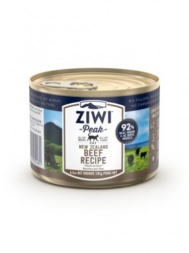 ZiwiPeak巔峰 CCB185 鮮肉貓罐頭 - 牛肉 185g