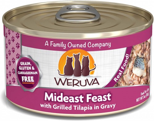 需預訂2-3個月 Weruva Mideast Feast 吞拿魚+羅非魚 85g