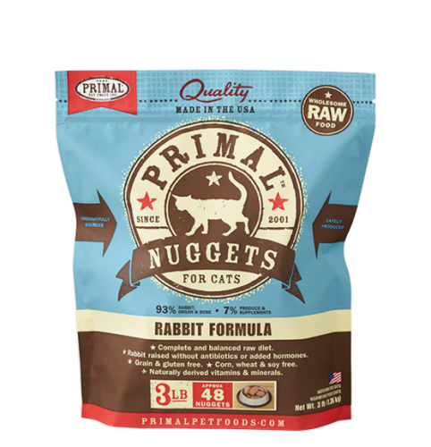 PRIMAL FRF3 **急凍**鮮肉貓配方 兔肉 3lb