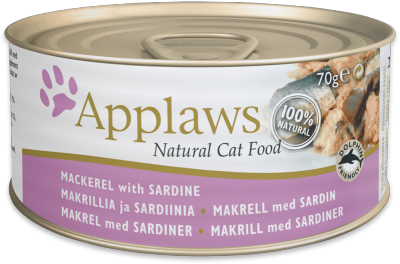 Applaws 愛普士 - 貓罐頭 156g - 沙甸魚+鯖魚 x 24罐原箱優惠