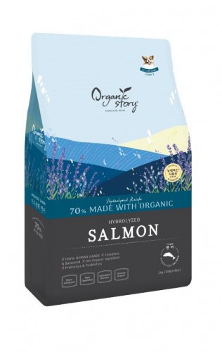 Organic Story 鮮嫩三文魚配方 全犬種 6kg (新裝) [14464]