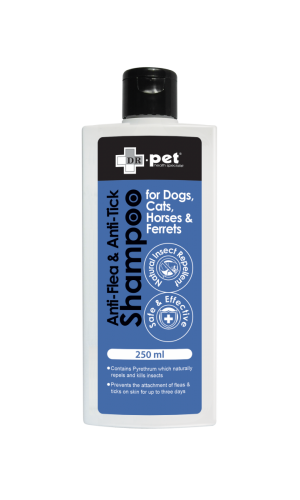 Dr.Pet DP0031A - 潔毛液 抗跳蚤及牛蜱配方 250ml
