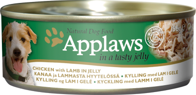Applaws 天然Jelly系列 雞肉+羊肉 狗罐頭 156g [3122] 