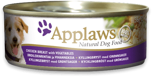 Applaws [3002] 雞胸+菜 狗罐頭 156g