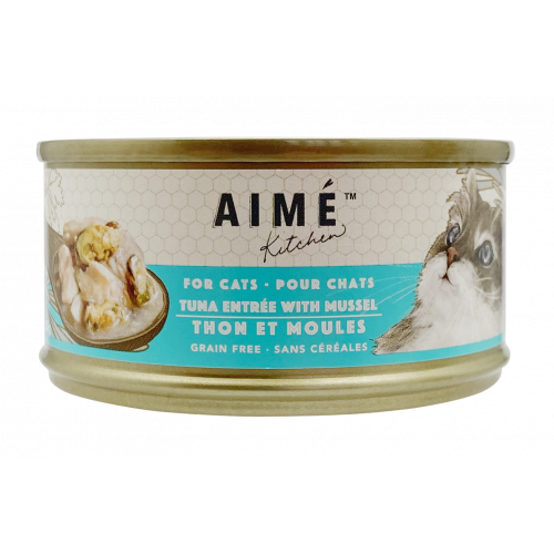 Aime Kitchen [TM85] 吞拿魚配青口 Tuna with Mussel 85g x 24罐原箱優惠