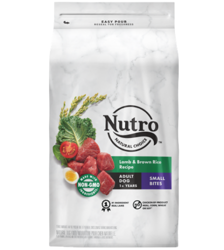 Nutro 小顆粒成犬糧 羊肉及全糙米配方 12磅 (new)