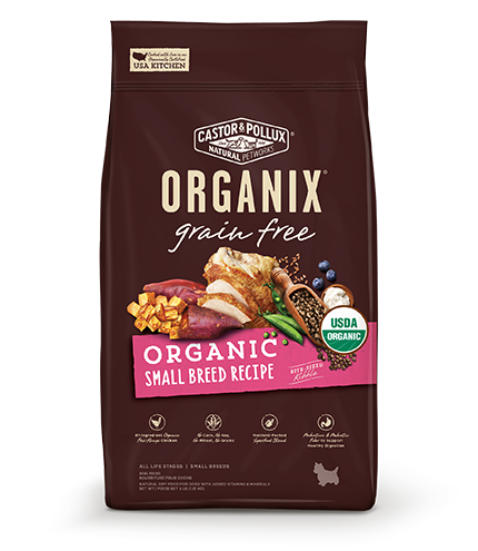 Organix 35058 USDA 無穀物全犬糧-有機小型犬配方 04lb