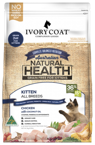 停產，已轉新包裝 Ivory Coat [IKC]- 幼貓雞肉椰子油配方 3kg 