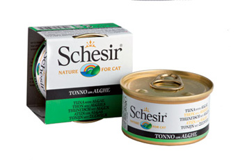 SchesiR 啫喱系列  吞拿魚及海藻飯貓罐頭 85g (142 / 01064017) x 14罐原條優惠