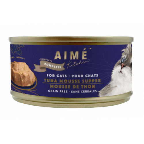 Aime Kitchen [TAA75] Complete 殿堂主食系列 - 香滑吞拿魚慕絲 Tuna Mousse Supper 75g x 24罐原箱優惠