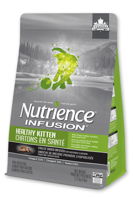 Nutrience 天然凍乾外層 鮮雞肉 幼貓配方 05lb (灰底綠) [C2497]