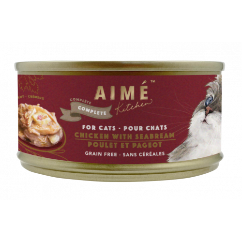 Aime Kitchen [TBA75] Complete 殿堂主食系列 - 汁煮滑雞配鯛魚肉 Chicken with Seabream 75g