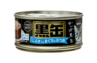 AIXIA 黑罐 BCM-14 吞拿魚+鰹魚+白飯魚 