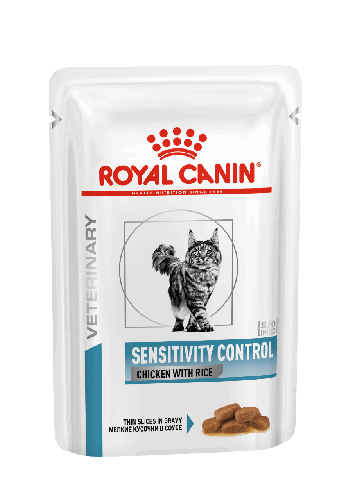 Royal Canin - Sensitivity Control(SC29)(雞+飯)獸醫配方 過敏控制貓濕包-85克 x 12包原箱 [3080100]