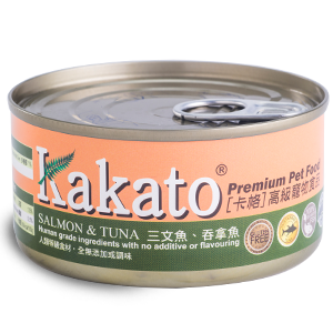 Kakato 824 三文魚+吞拿魚 170G